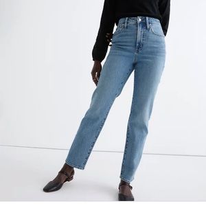 Madewell jeans- the curvy perfect vintage jeans